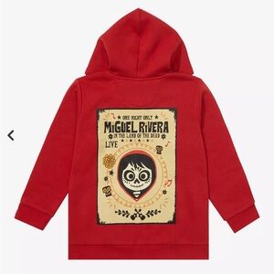 Disney Pixar Coco Miguel Zippered Toddler Hoodie